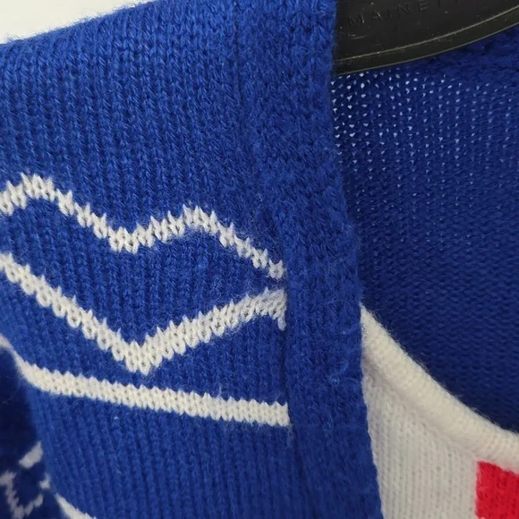 Blue and Red Christmas Sweater - Picture 4 of 13